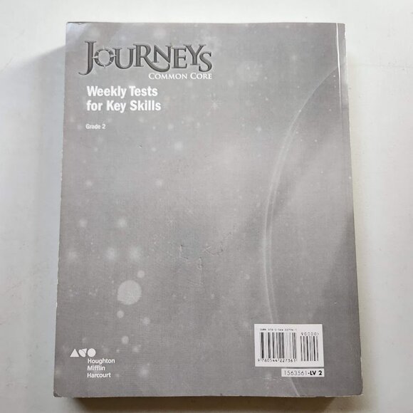 Journeys Common Core Weekly Assessments Grade 2 Book Workbook Textbook Paperback - Picture 2 of 9